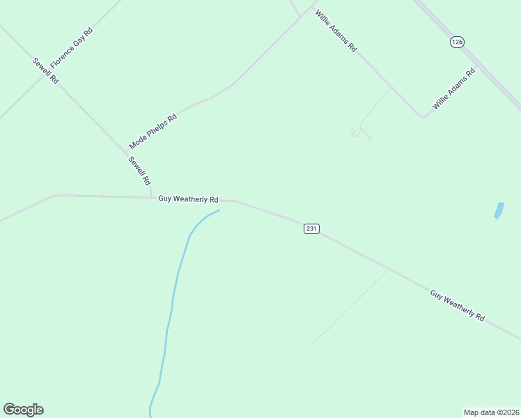 map of restaurants, bars, coffee shops, grocery stores, and more near Guy Weatherly Road in Laurens County