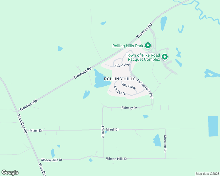 map of restaurants, bars, coffee shops, grocery stores, and more near 7007 Caddie Cove in Montgomery