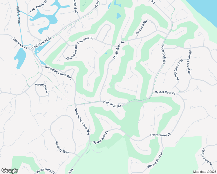 map of restaurants, bars, coffee shops, grocery stores, and more near 10 Myrtle Bank Road in Hilton Head Island