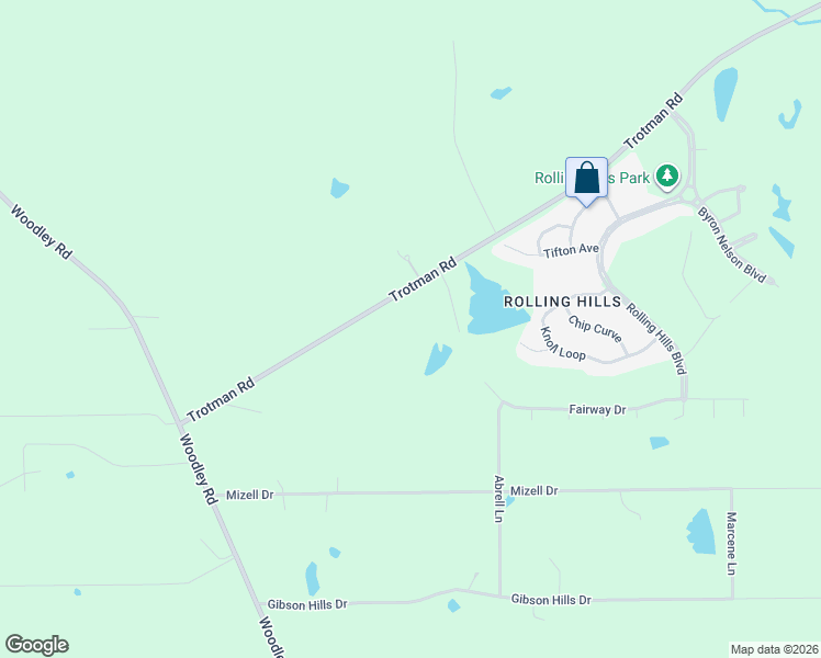 map of restaurants, bars, coffee shops, grocery stores, and more near 5800 Trotman Road in Montgomery