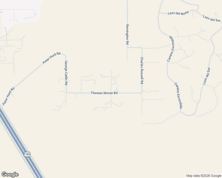 map of restaurants, bars, coffee shops, grocery stores, and more near 5625 Georgia Okeeffe Road in Las Cruces