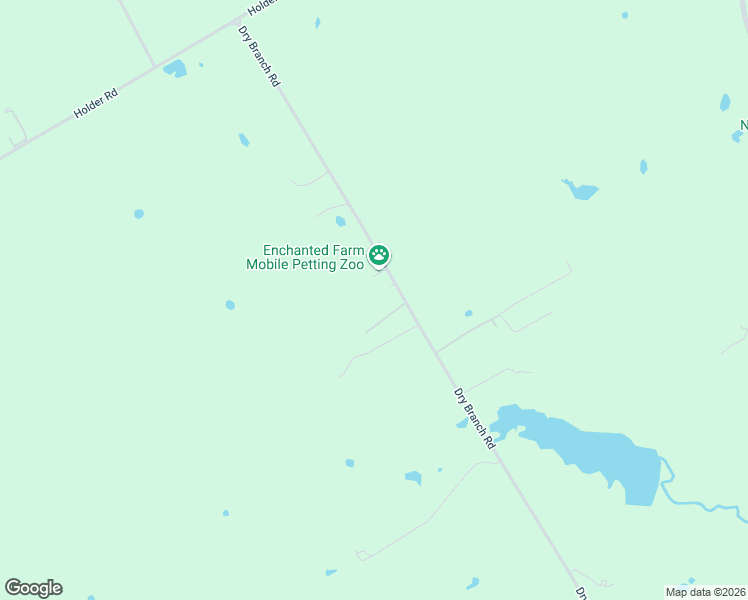 map of restaurants, bars, coffee shops, grocery stores, and more near 919 Dry Branch Road in Forreston