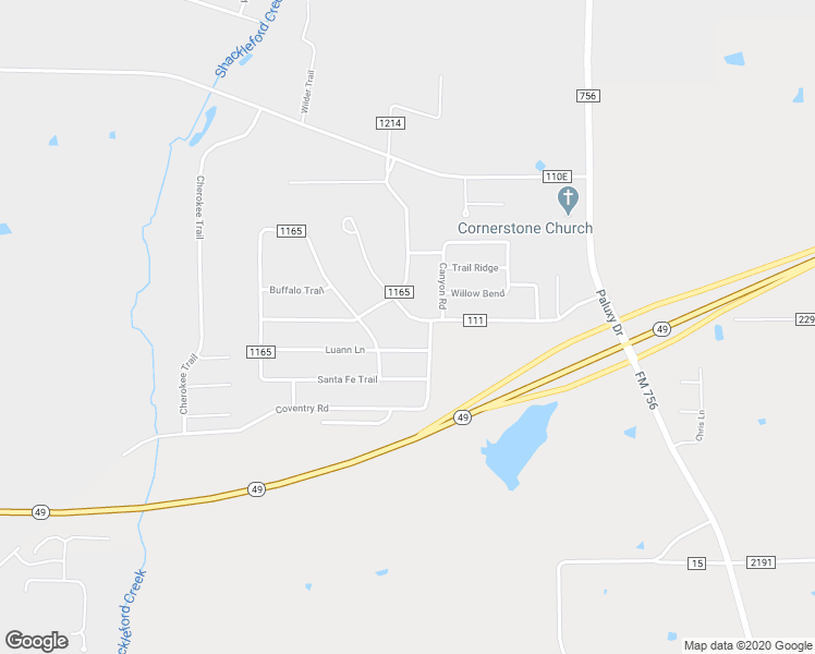 map of restaurants, bars, coffee shops, grocery stores, and more near 9229 Elm Tree Circle in Tyler