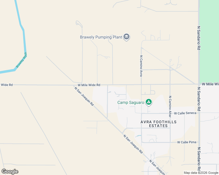 map of restaurants, bars, coffee shops, grocery stores, and more near 12400 West Mile Wide Road in Tucson
