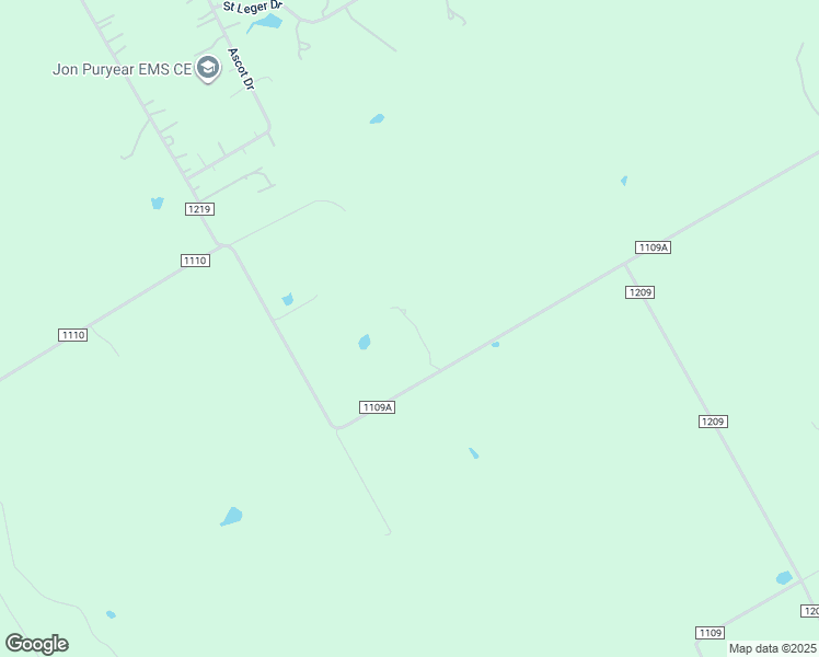 map of restaurants, bars, coffee shops, grocery stores, and more near 2112 County Road 1109A in Cleburne