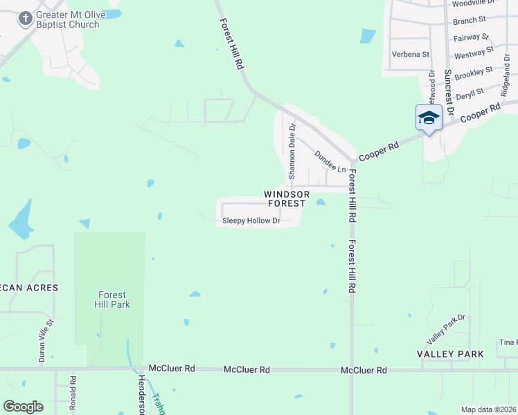 map of restaurants, bars, coffee shops, grocery stores, and more near 1420 Glouchester Drive in Jackson