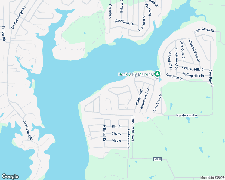 map of restaurants, bars, coffee shops, grocery stores, and more near 183 Beachwood Drive in Mabank