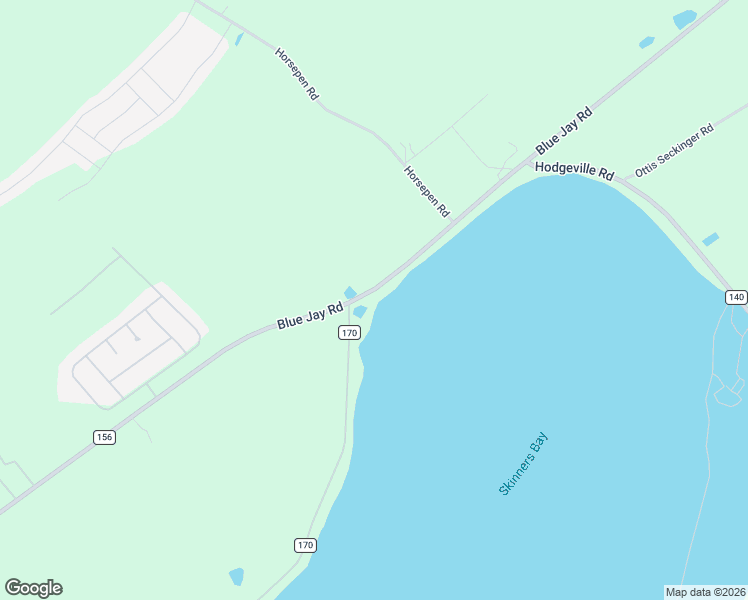 map of restaurants, bars, coffee shops, grocery stores, and more near 2101-2113 Blue Jay Road in Guyton