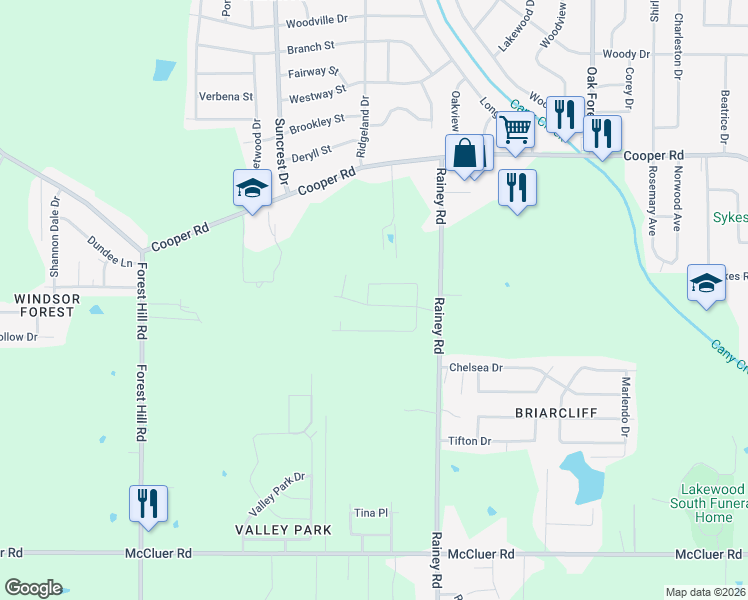 map of restaurants, bars, coffee shops, grocery stores, and more near 946 North Valley Falls Road in Jackson