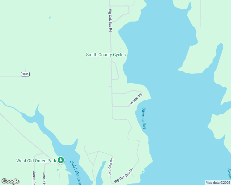 map of restaurants, bars, coffee shops, grocery stores, and more near 15623 Wilkinson Drive in Tyler
