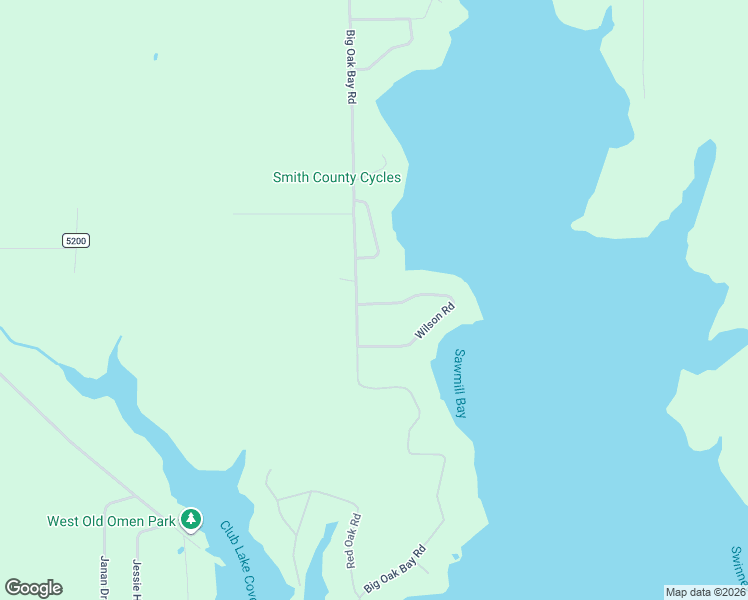 map of restaurants, bars, coffee shops, grocery stores, and more near 15623 Wilkinson Drive in Tyler