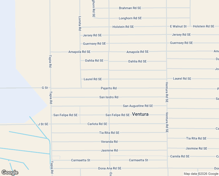 map of restaurants, bars, coffee shops, grocery stores, and more near 5677 Pajarito Road in Deming