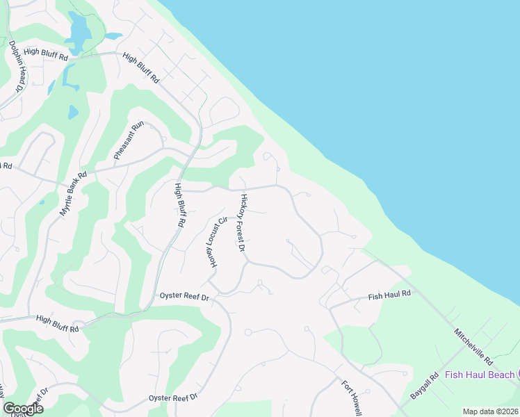 map of restaurants, bars, coffee shops, grocery stores, and more near 5 Ivory Gull Place in Hilton Head Island