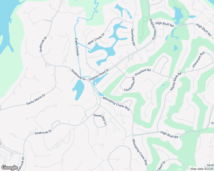 map of restaurants, bars, coffee shops, grocery stores, and more near 17 Coopers Hawk Road in Hilton Head Island