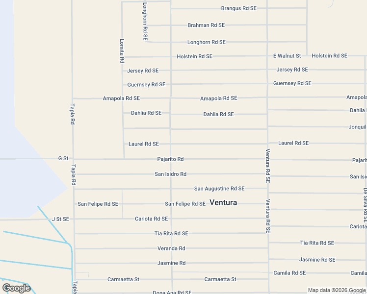 map of restaurants, bars, coffee shops, grocery stores, and more near 5671-5677 Pajarito Road in Deming