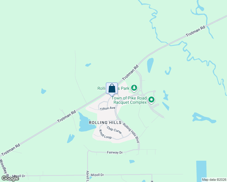 map of restaurants, bars, coffee shops, grocery stores, and more near 5900-6158 Trotman Road in Montgomery