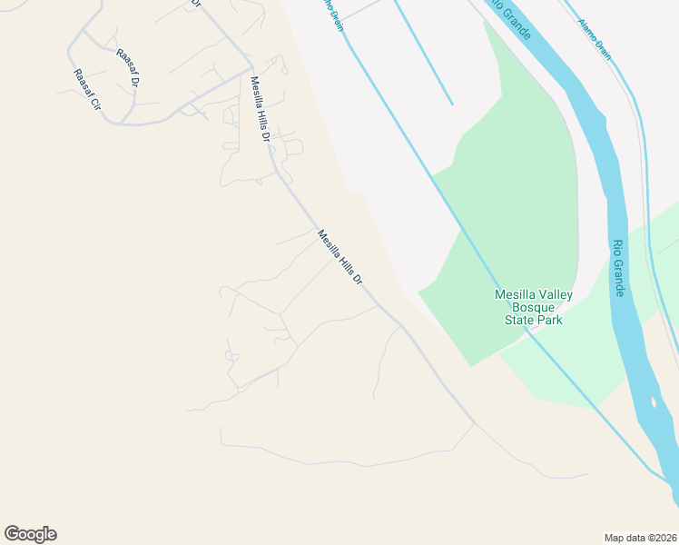 map of restaurants, bars, coffee shops, grocery stores, and more near 2908 Mesilla Hills Drive in Las Cruces