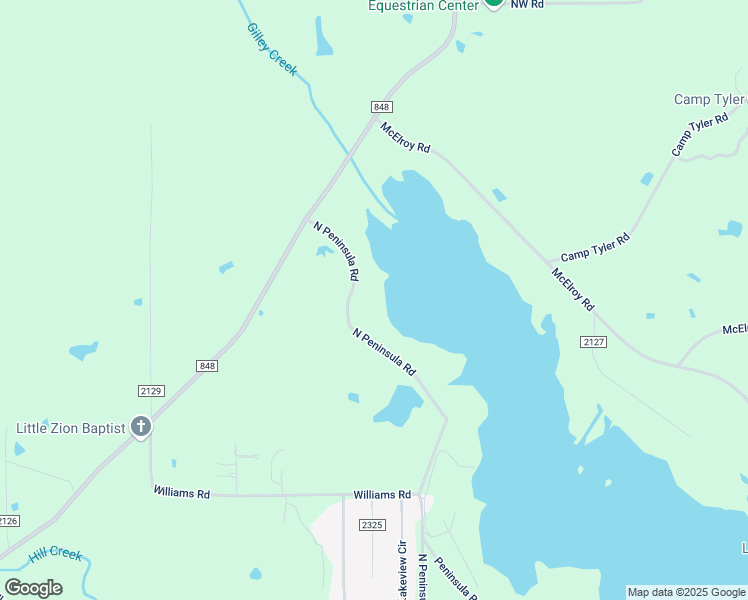 map of restaurants, bars, coffee shops, grocery stores, and more near 15675 North Peninsula Road in Whitehouse