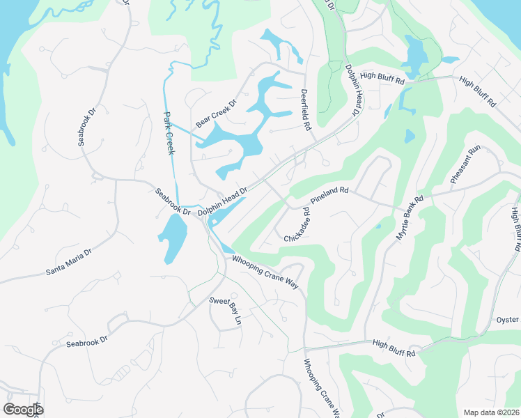 map of restaurants, bars, coffee shops, grocery stores, and more near 7 Coopers Hawk Road in Hilton Head Island