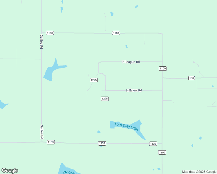 map of restaurants, bars, coffee shops, grocery stores, and more near 15236 Hillview Road in Tyler