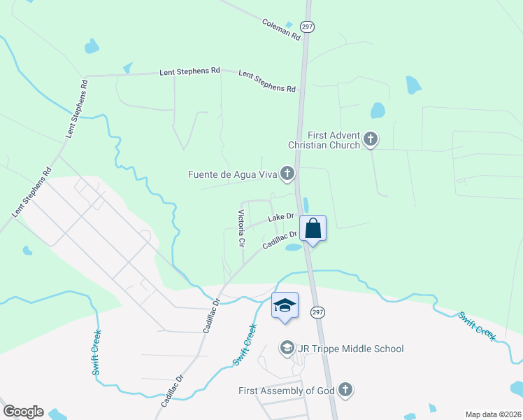 map of restaurants, bars, coffee shops, grocery stores, and more near 191 Victoria Circle in Vidalia