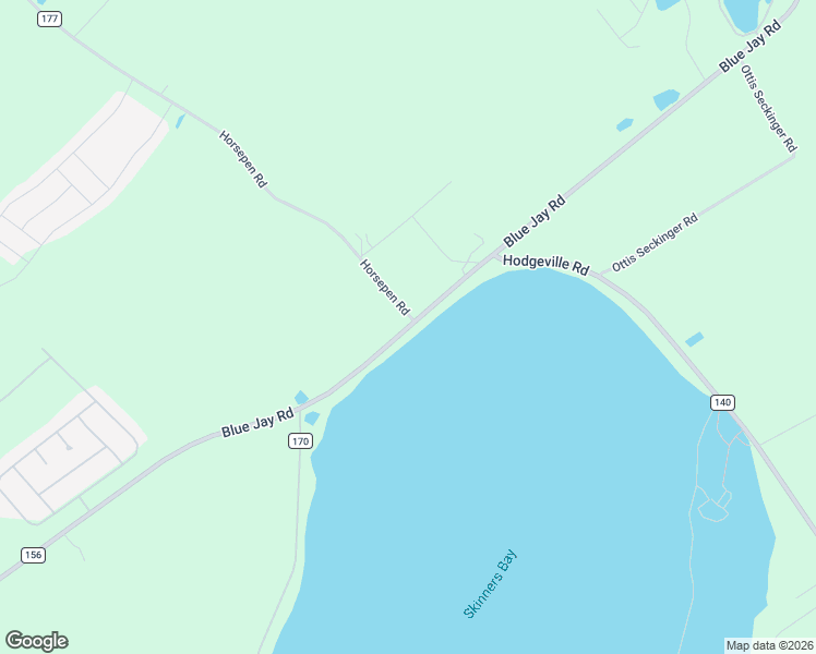 map of restaurants, bars, coffee shops, grocery stores, and more near 2101 Blue Jay Road in Guyton