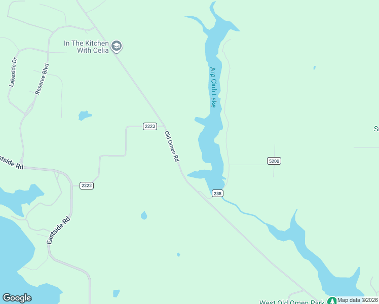 map of restaurants, bars, coffee shops, grocery stores, and more near 15373-15551 Old Omen Road in Tyler