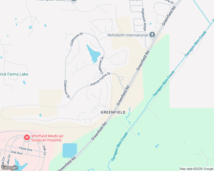 map of restaurants, bars, coffee shops, grocery stores, and more near 531 Westfield Drive in Pearl