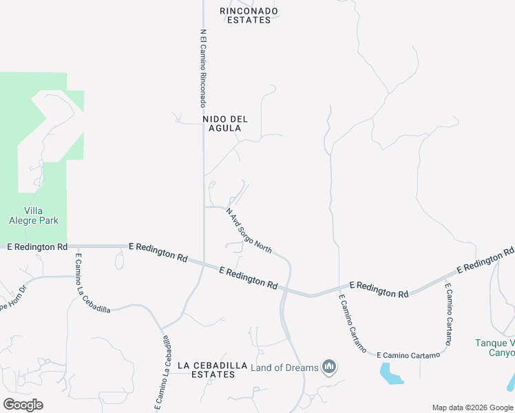 map of restaurants, bars, coffee shops, grocery stores, and more near 2510 North Avenue Sorgo in Tucson