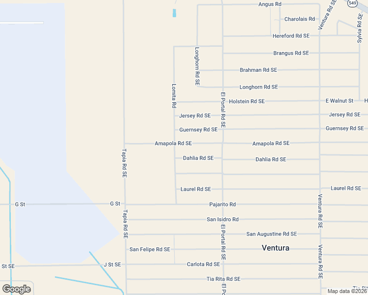 map of restaurants, bars, coffee shops, grocery stores, and more near 5276-5298 Amapola Road Southeast in Deming