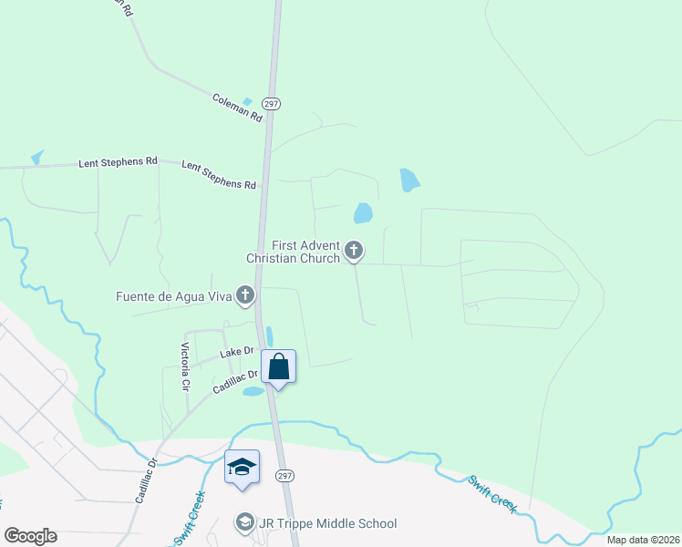 map of restaurants, bars, coffee shops, grocery stores, and more near 186-370 Marshall Pittman Rd in Vidalia