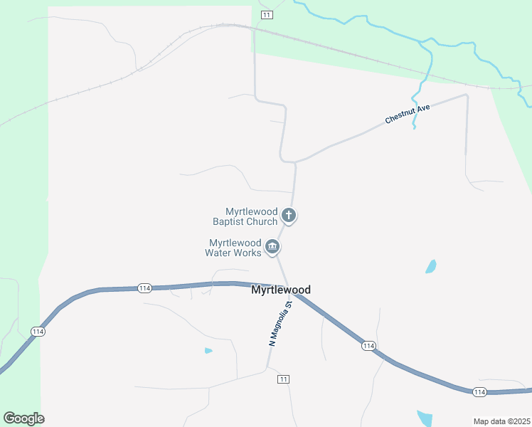 map of restaurants, bars, coffee shops, grocery stores, and more near 512 North Magnolia Street in Myrtlewood