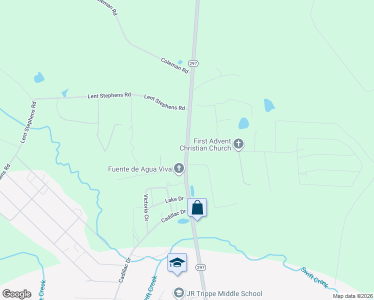 map of restaurants, bars, coffee shops, grocery stores, and more near 186 Marshall Pittman Road in Vidalia