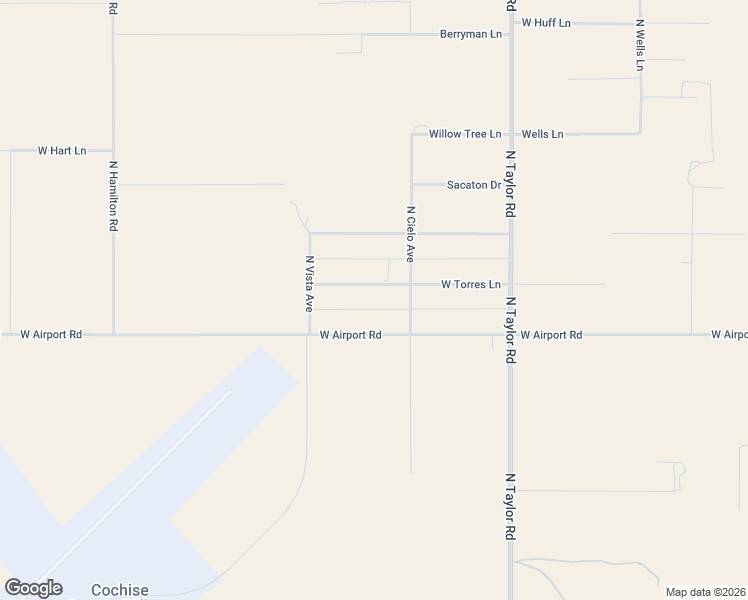 map of restaurants, bars, coffee shops, grocery stores, and more near 3163 West Torres Lane in Willcox