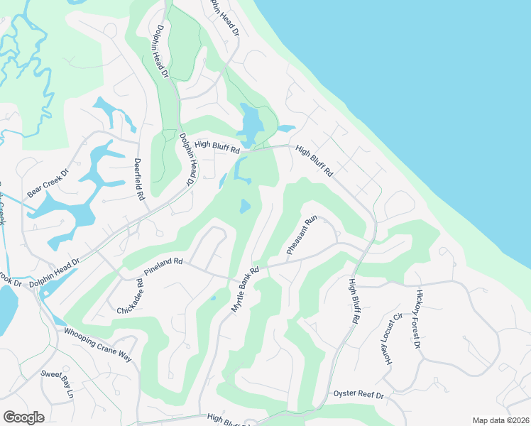 map of restaurants, bars, coffee shops, grocery stores, and more near 22 Towhee Road in Hilton Head Island