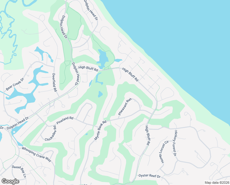 map of restaurants, bars, coffee shops, grocery stores, and more near 22 Towhee Road in Hilton Head Island