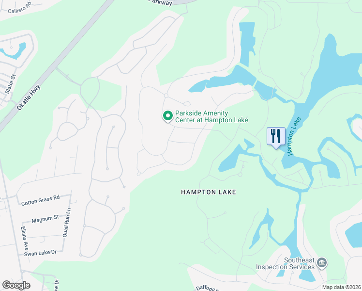 map of restaurants, bars, coffee shops, grocery stores, and more near 30 Foxpath Lane in Bluffton