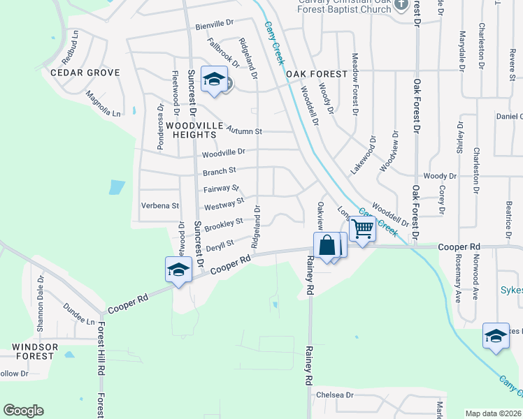 map of restaurants, bars, coffee shops, grocery stores, and more near 3310 Ridgeland Drive in Jackson