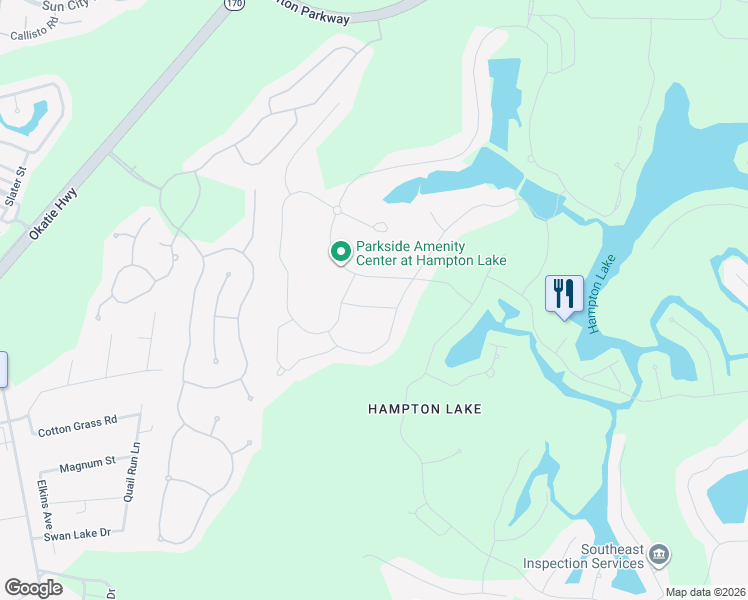 map of restaurants, bars, coffee shops, grocery stores, and more near 30 Foxpath Lane in Bluffton