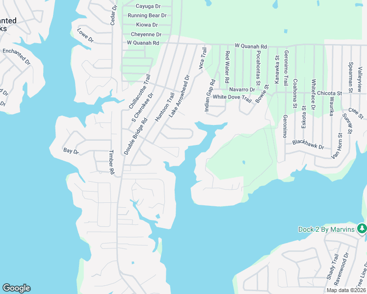 map of restaurants, bars, coffee shops, grocery stores, and more near 156 Red Bluff Loop in Mabank