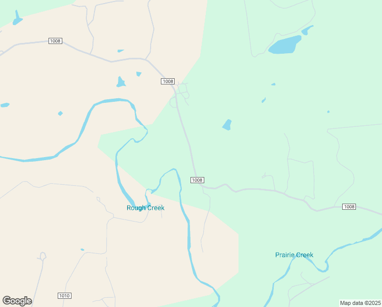 map of restaurants, bars, coffee shops, grocery stores, and more near County Road 1008 in Glen Rose