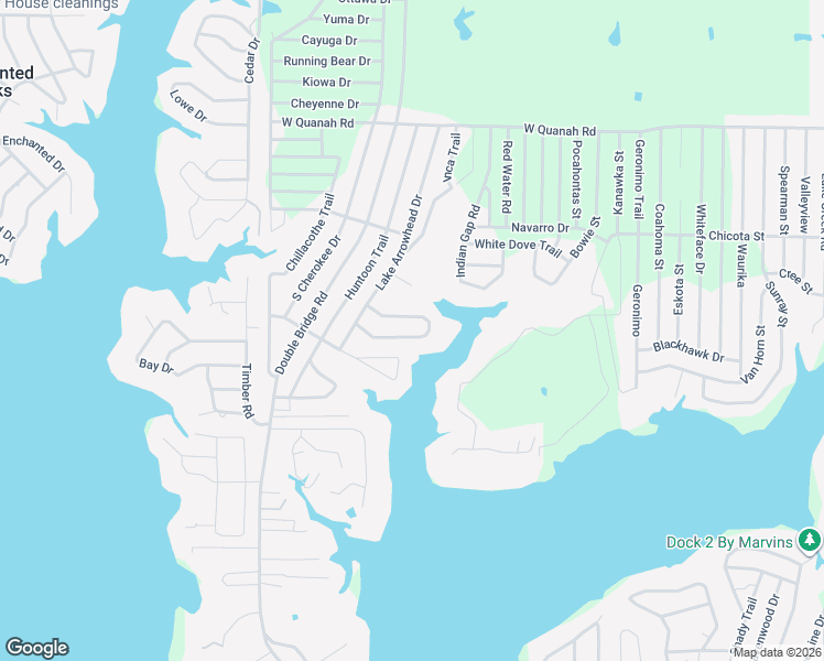 map of restaurants, bars, coffee shops, grocery stores, and more near 130 Little River Bend in Mabank