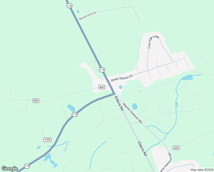 map of restaurants, bars, coffee shops, grocery stores, and more near 7779 Georgia 119 in Ellabell