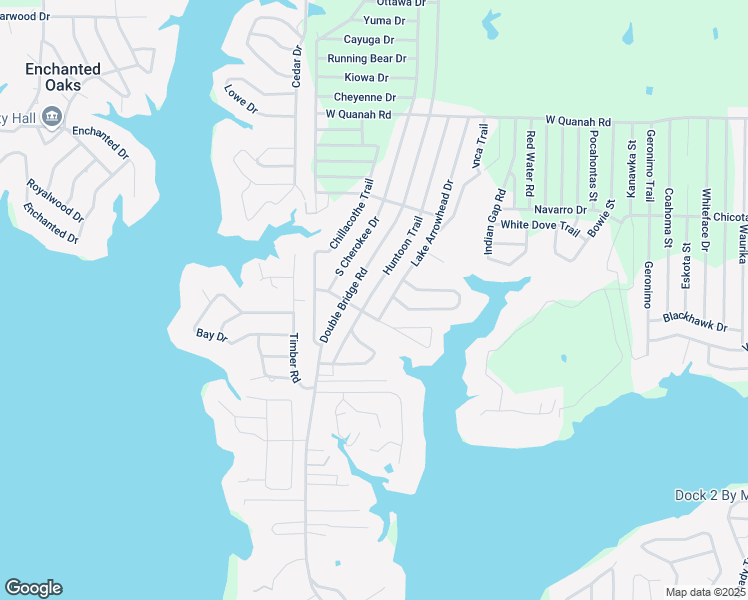 map of restaurants, bars, coffee shops, grocery stores, and more near 199 Huntoon Trail in Mabank