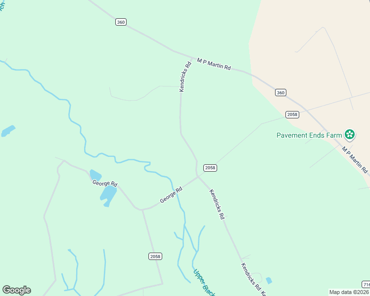 map of restaurants, bars, coffee shops, grocery stores, and more near 1959 Kendricks Road in Brooklet