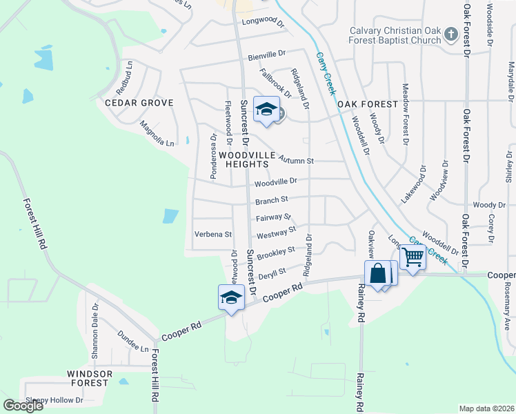 map of restaurants, bars, coffee shops, grocery stores, and more near 1081 Branch Street in Jackson