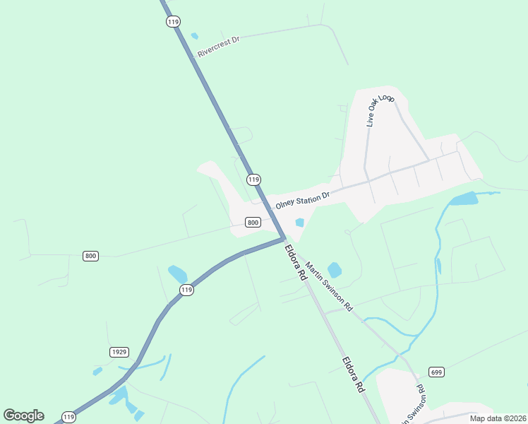 map of restaurants, bars, coffee shops, grocery stores, and more near 7779 Georgia 119 in Ellabell