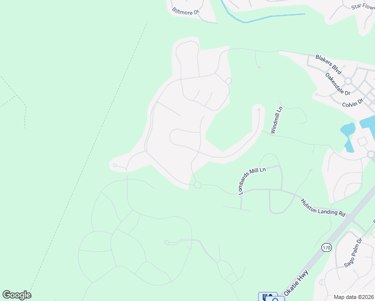 map of restaurants, bars, coffee shops, grocery stores, and more near 409 Rye Creek Circle in Bluffton