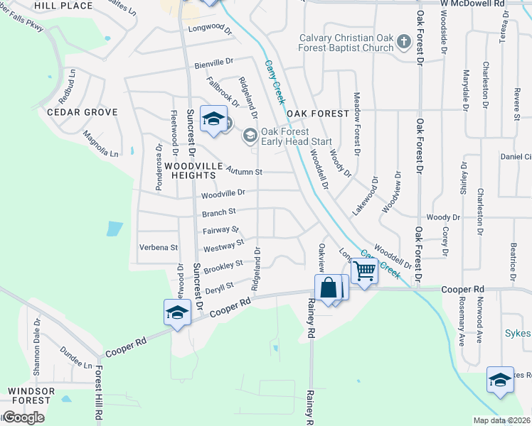 map of restaurants, bars, coffee shops, grocery stores, and more near 3236 Ridgeland Drive in Jackson