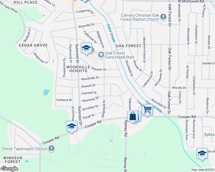 map of restaurants, bars, coffee shops, grocery stores, and more near 3236 Ridgeland Drive in Jackson